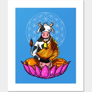 Cow Buddha Posters and Art